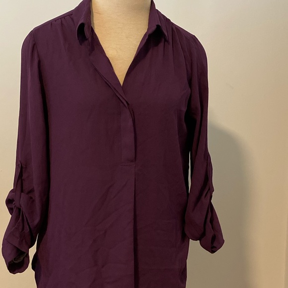 Plum Blouse,!EPLC beautiful colour! - Picture 2 of 3